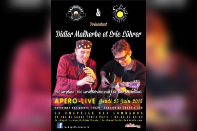 Didier Malherbe et Eric Lohrer