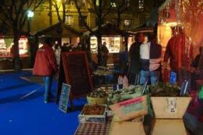 Le village de Noël, place Saint-Sulpice