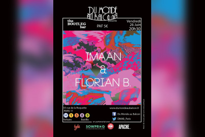 Concert Pop Folk au BOOTLEG BAR (IMaaN + Florian B.)