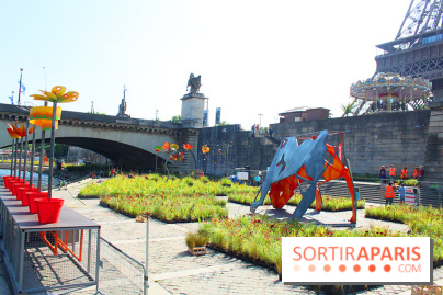 Petite Fleur Folie, le jardin éphémère sur les Berges