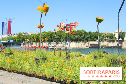 Petite Fleur Folie, le jardin éphémère sur les Berges