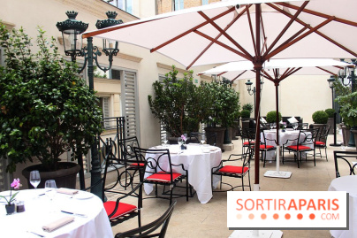 terrasse du Marriott Champs-Elysées