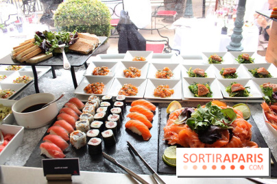 Brunch estival du Marriott Champs-Elysées