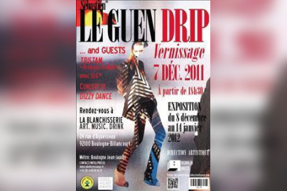 EXPO/Vernissage DRIP de Sébastien Le Guen
