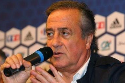 Jean Pierre Escalettes et Charles Villeneuve - 24.05.2007 - France - Conference de presse - foot football - largeur attitude directeur des sports tf1