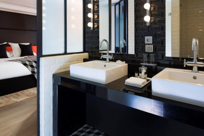 Le Terrass’’ Hôtel, version 2015 / Salle de bains supérieure