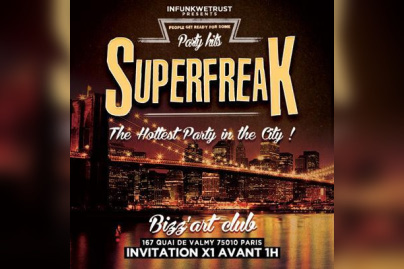 SOIRÉE SUPERFREAK