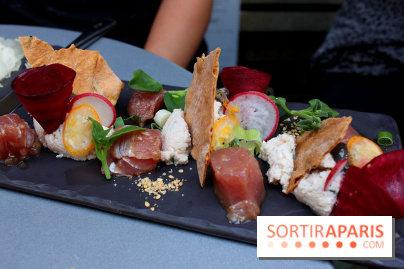 Le thon albacore, ricotta et sésame de la Petite Mangerie restaurant