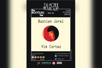 Bastien Jorel + Vim Cortez au BOOTLEG BAR