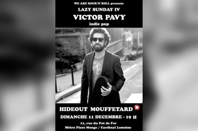 Lazy Sunday IV : Victor Pavy Live