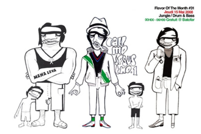 Soirée, Flavor, Month, Jungle, Batofar