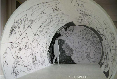 Exposition Trémois "traits de passion" au Réfectoire des Cordeliers