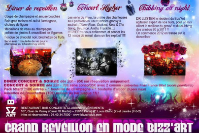 GRAND REVEILLON EN MODE BIZZ’ART!