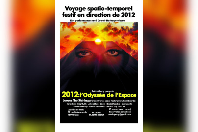 ACTIVIST PARTY PRESENTS "2012 L'ODYSSÉE DE L'ESPACE"