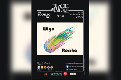 Wigo + Rorsha au BOOTLEG BAR