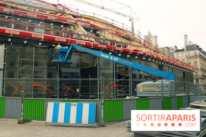 Le chantier des Halles en photos