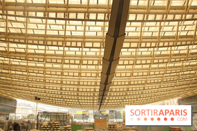 Le chantier des Halles en photos