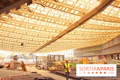 Le chantier des Halles en photos
