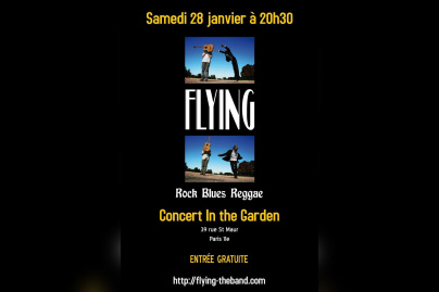 Concert : FLYING @ In the garden