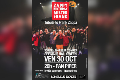 Zappy Birthday Mister Frank - Special Halloween