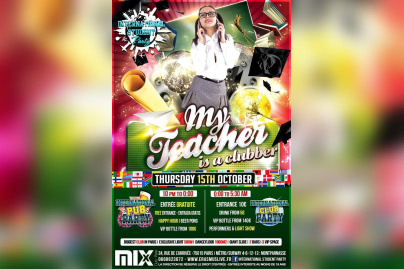 INTERNATIONAL STUDENT PARTY - My teacher is a clubber