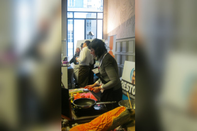 Paris des chefs 2012, sculpture.