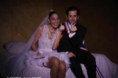 La Mariée et le Maire // (c) Myrtille Chartuss s & Budar