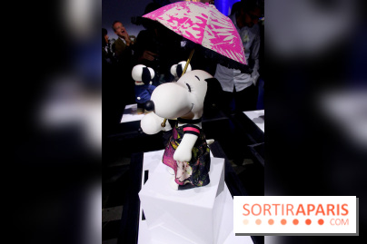 Snoopy and Belle à la Fashion Week 2015