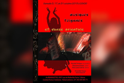 Musique tzigane et danse orientale