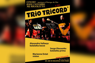 Trio Tricord' le charme de la balalaïka