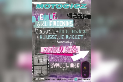 Soirée, Paris, Motogigz, Flèche d'Or, Yelle, Grand Marnier, Minitel Rose