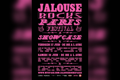 Jalouse, Rocks, Festival, Eté, Paris, Showcase, Concerts, Soirées.