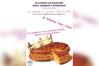 Galette des rois gratuite sur la Place du Louvre