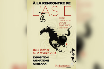 A la rencontre de l'Asie au Palais de la Médiathèque de Puteaux 