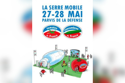 Une serre mobile à La Défense