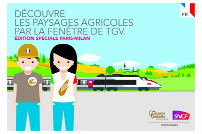 Opération SNCF-Passion Céréales : à la découverte des paysages agricoles