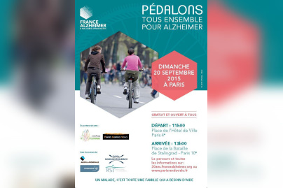 Pédalons pour Alzheimer 2015