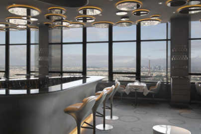 Feu d'artifice du 14 juillet 2016 depuis le Ciel de Paris