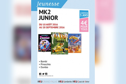 MK2 Junior spécial "séances de rattrapage"