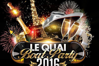 PARIS "BOAT PARTY" 2016 (Open Bar Bulles...)