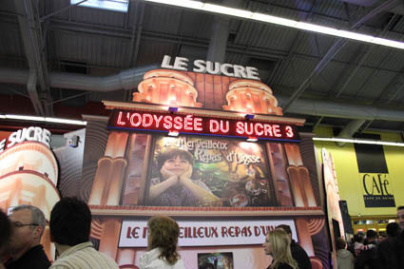 L'Odyssée du sucre, projection vidéo