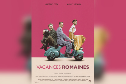 Food & Cinéma : projection de Vacances romaines au Café de la Presse