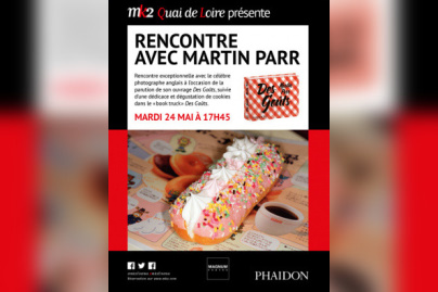 Rencontre avec Martin Parr au MK2 Quai de Loire 