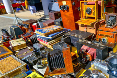 Ciné-brocante sur l'esplanade de la BnF