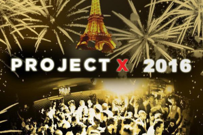 Réveillon BACK UP PROJET X NEW YEAR 2016 THE BIG PARTY ( TOUR EIFFEL )