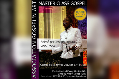 Master Class GOSPEL -Association GOSPEL'N ART