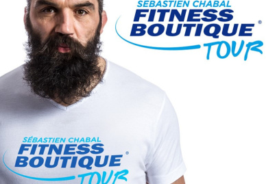 Le Fitness Boutique Tour avec Sébastien Chabal