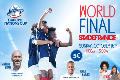 La finale mondiale de la Danone Nations Cup à Paris !