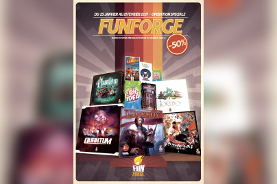 10 jeux à -50% chez Funforge : Gagnez votre lot !