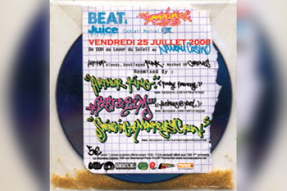 Soirée, Paris, Beat & Juice, Nouveau Casino 